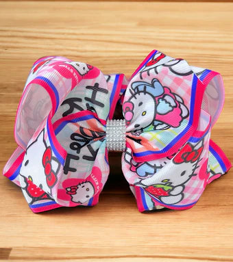 HELLO KITTY DOUBLE LAYER BOW